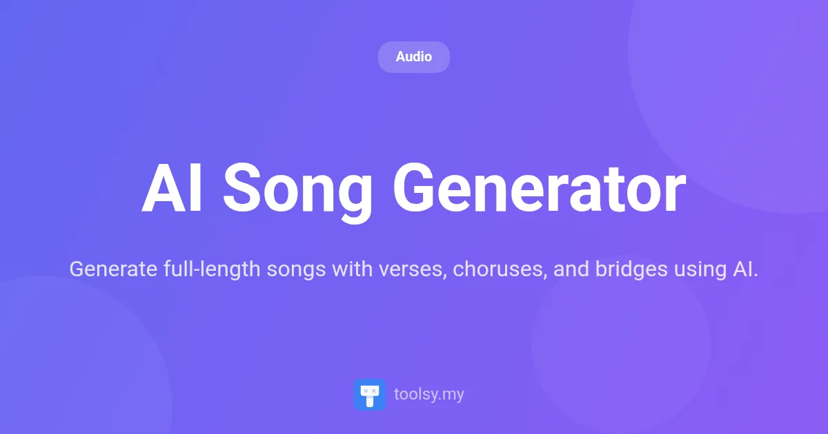 How to Create Full-Length Music with the AI Song Generator