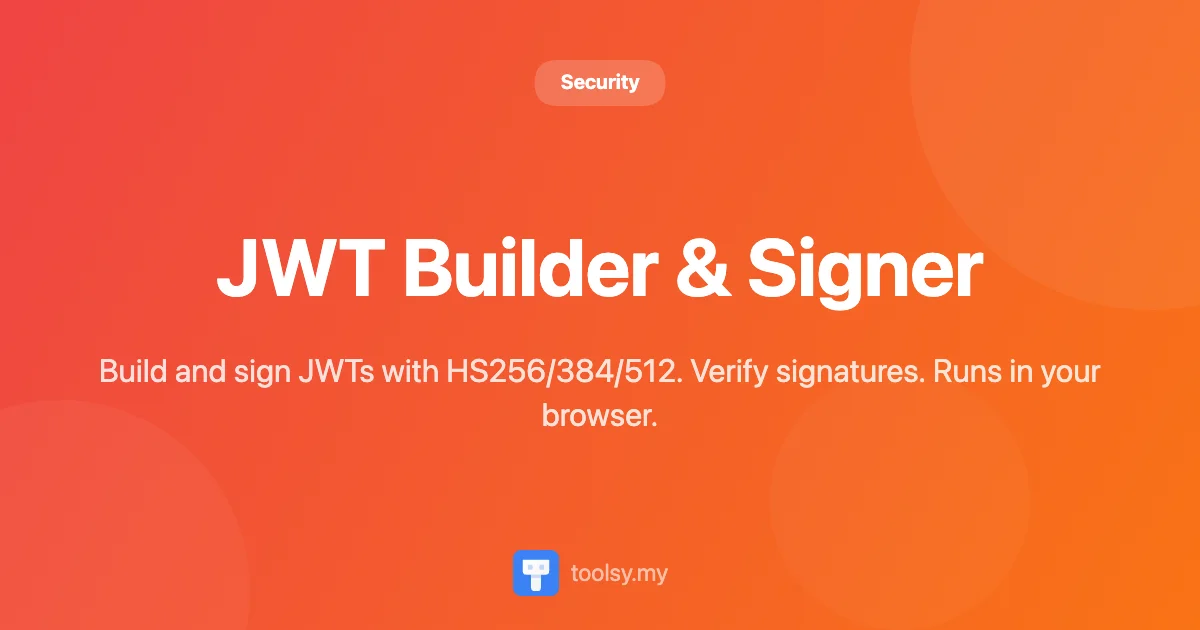 Mastering JSON Web Tokens with the Online JWT Builder & Signer