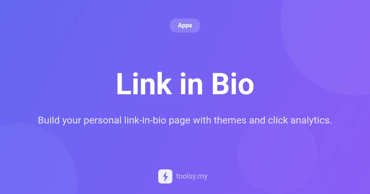 How to Create a Professional Link in Bio Page for Social Media