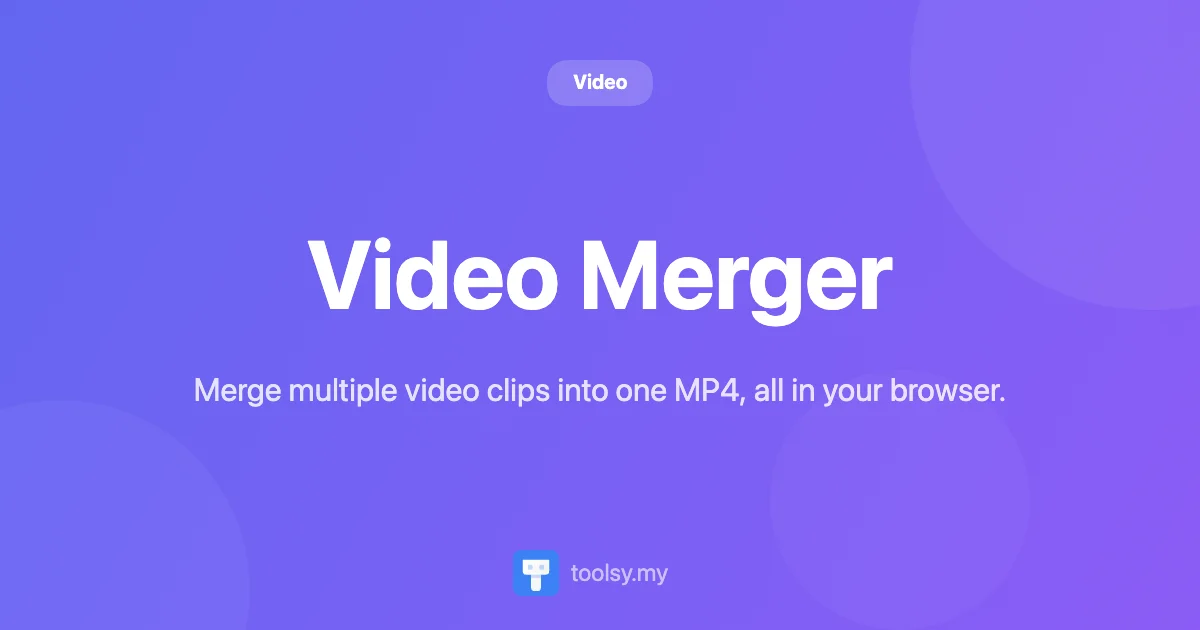 How to Merge Multiple Video Clips into One MP4: A Complete Guide
