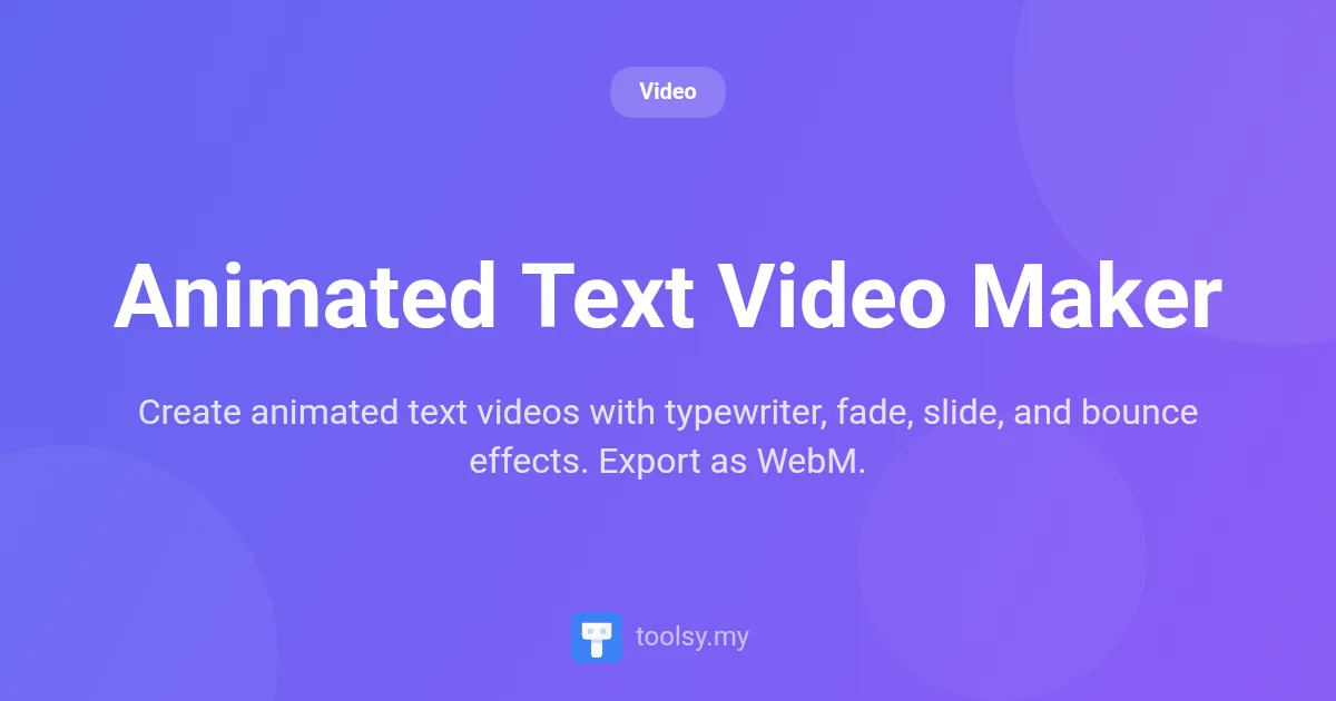 How to Create Stunning Motion Graphics with Animated Text Video Maker