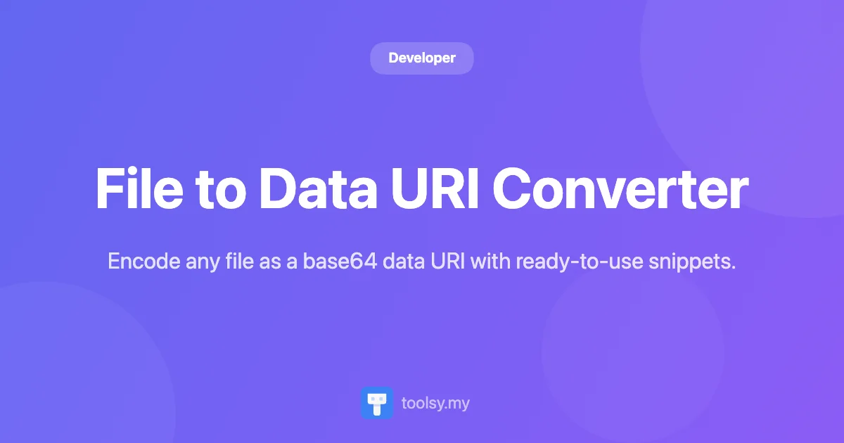 How to Convert Files to Data URIs: A Complete Developer Guide