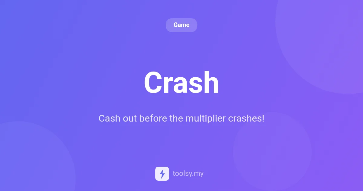 Master the Multiplier: A Complete Guide to the Crash Prediction Game